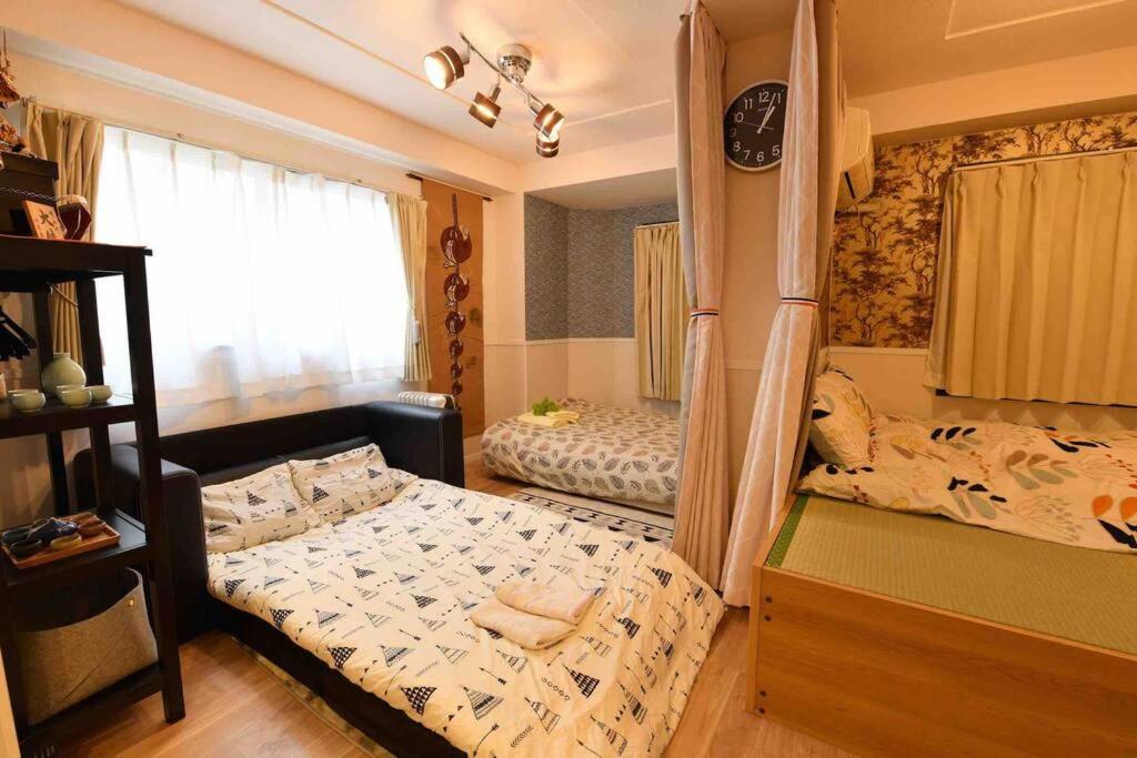 Jinghouse小岩 Direct To Shinjuku/Airport/Close To Station Tokyo prefektur Exteriör bild