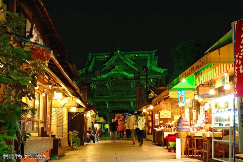 Jinghouse小岩 Direct To Shinjuku/Airport/Close To Station Tokyo prefektur Exteriör bild