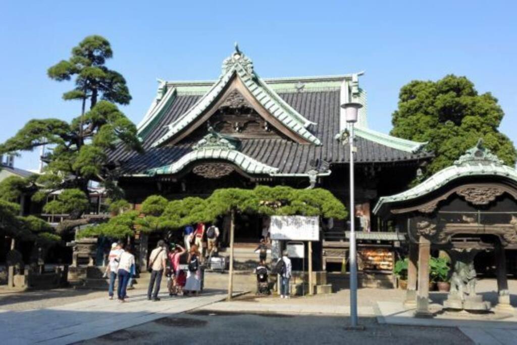 Jinghouse小岩 Direct To Shinjuku/Airport/Close To Station Tokyo prefektur Exteriör bild